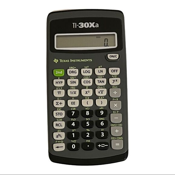 Texas Instruments TI-30Xa Scientific Calculator w/ Case - Used tested - Picture 3 of 14